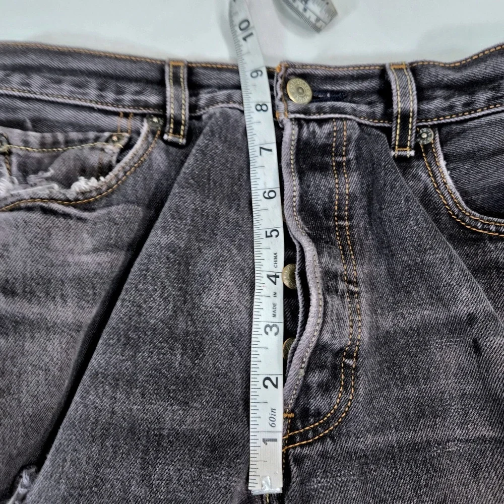 VTG Levis 501 Black Thrashed Jeans Mens 31x32  Distressed‎ Grunge Made in Mexico